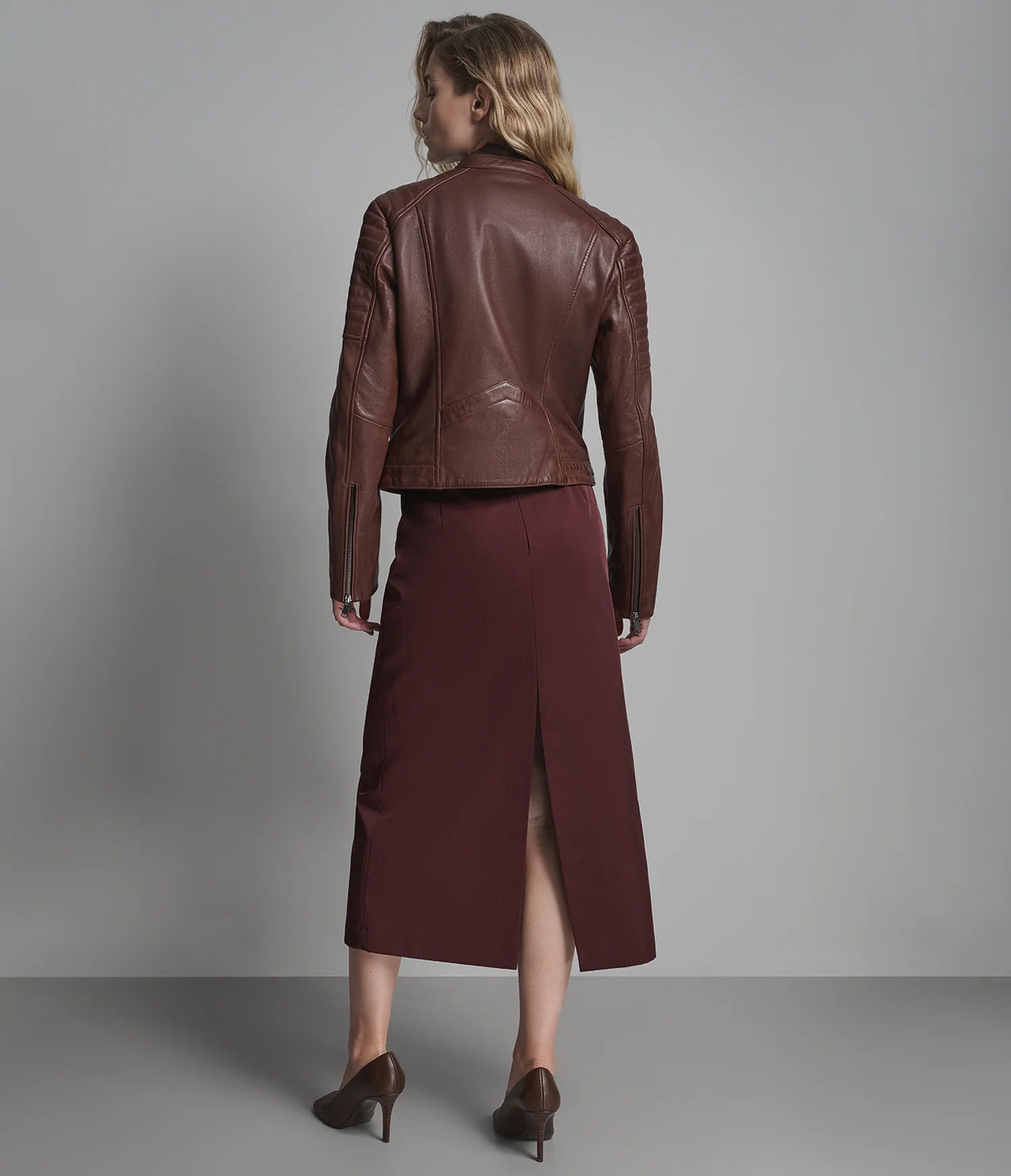 SCARLETT – Women’s Vintage Quilted Leather Jacket