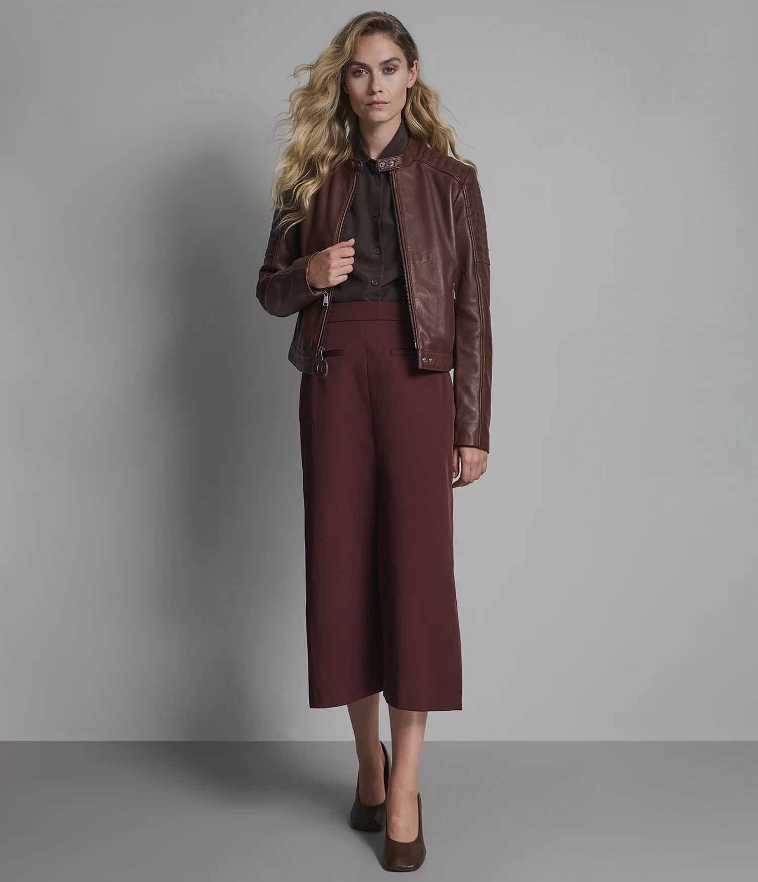 SCARLETT – Women’s Vintage Quilted Leather Jacket